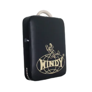 A black bag with the word windy on it.