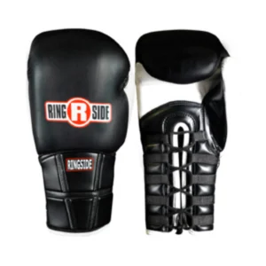A pair of boxing gloves with the king r side logo.