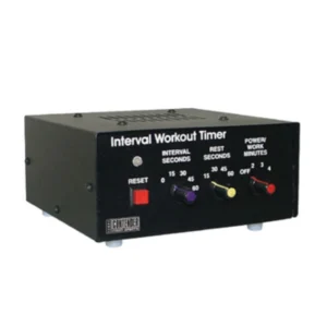 A black box with several different colored buttons.