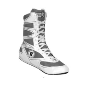 A drawing of a boxing shoe with the logo for ringside.