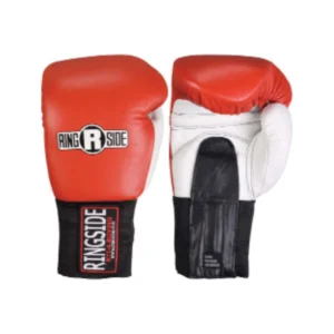 A pair of boxing gloves with the logo for ringside.