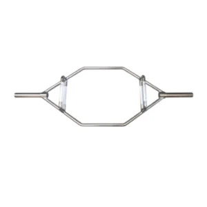 A metal frame with two handles on top of it.