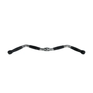 A handlebar with two different handles on each side.